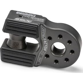 عامل 55 Flatlink XXL Shackle Mount Winch ، المصمم لاستخدام الحبال الصلب أو الاصطناعية تصل إلى 26000 رطل - رمادي