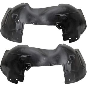TRQ Front Inner Fender Liner Set Compatible with 2007-2013 Chevrolet Avalanche 2007-2014 Suburban 1500 Suburban 2500 Tahoe GM1250123 GM1251123