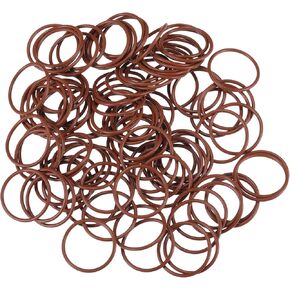 O Ring Seal Gasket,15mm ID x 2mm CS for Cars Trucks SUVs Trailers Orings Seal Washer Replacement Automotive Faucet Repair Brown, 100 Pcs in Kuwait
