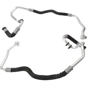 Engine Oil Cooler Line Inlet and Outlet Hose for 550i 4.4 2010-2016 550i GT 2010-2015 650i 2012-2019 650i Gran Coupe 2013-2019 750i 750Li 4.4 2009-2015 Alpina B7 B7L 2011-2012 17227589510 17227589509
