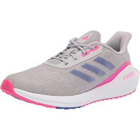 adidas Unisex-Child EQ21 Running Shoe, Black/White/Grey (Elastic), 6 in Saudi Arabia