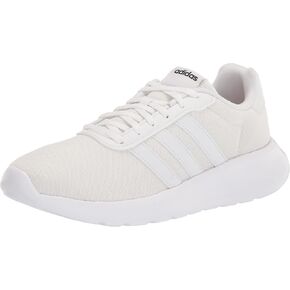 adidas Women's Lite Racer 3.0 Running Shoe, Core Black/Core Black/Iron Metallic, 7.5 in Kuwait