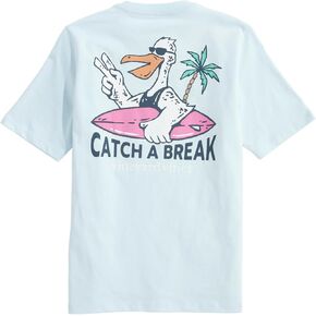 vineyard vines Boys' Catch a Break Short-Sleeve Tee