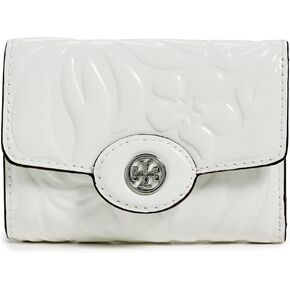 Tory Burch Women's Robinson Floral Embossed Small Wallet