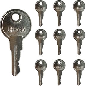 CH545 Keys for UWS Buyers Products Dee Zee Delta Weatherguard Kobalt Better Built Husky Craftsman Atwood Tool Box Truck Trailer RV Horse Trailer Car Hauler Sure-Grip Safety Cabinet Paddle Handle