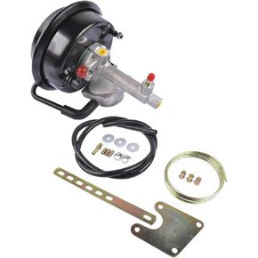 VH44 7" Remote Brake Booster & Bracket Mounting Kit Replacement for Ford Fairlane Falcon XP/XR XT Nissan AKWH