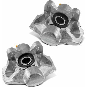 A-Premium Disc Brake Caliper Assembly Compatible with Select Mercedes-Benz Models - 560SEL, 240D, 280C, 280CE, 280CE, 280SE, 300CD, 300D, 300SD, 300SDL, 380SEL, 420SEL - Rear Side, 2-PC Set
