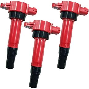 Performance Ignition Coil Packs Set of 3 Compatible With Smart forjeremy Fortwo Cabriolet A451 Fortwo COUPE W451 1.0 1.0T 3B21 Mitsubishi Colt ASX Lancer L4 4A92 CITROEN C4 Aircross UF681