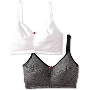 Leading Lady, The Uma, Wireless Nursing Bra for Women, Double-Layered Cups, One Hand Nursing Clasps, Adjustable Straps