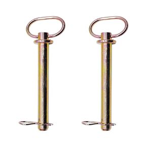 Tractor Towing Hitch Pin 3/4" X 6-1/4" Useable Length,Swivel Handle Hitch Pin with Clip Pin,Universal Farm Implement Pin Compatible with John Deere,Kubota,Massey Ferguson 3013-1353 251540