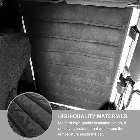 JIMEN متوافق مع Jeep Wrangler TJ 1997-2006 ، Hardtop headliner blans insulation kit kit in Saudi Arabia