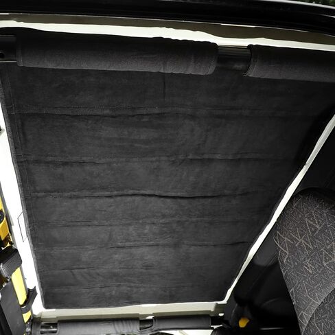 JIMEN متوافق مع Jeep Wrangler TJ 1997-2006 ، Hardtop headliner blans insulation kit kit in Saudi Arabia