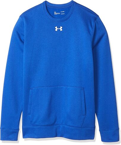 Under Armour Men's Rival Fleece 2.0 Crew Pullover Navy | White Large in Kuwait
