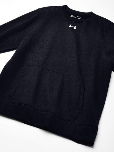Under Armour Men's Rival Fleece 2.0 Crew Pullover Navy | White Large in Saudi Arabia