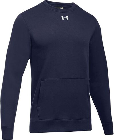 Under Armour Men's Rival Fleece 2.0 Crew Pullover Navy | White Large in Kuwait