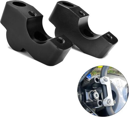 Motorcycle Handlebar Handle Bar Riser Heighten (for Triumph Vehicle) Trident 660 (Black) in Kuwait