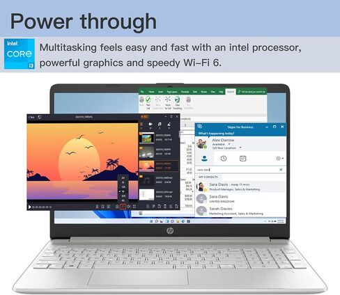 HP 2021 Pavilion Laptop, 15-inch Laptop, AMD Ryzen 7 5700U (>i7-1165G7), 32GB RAM, 1TB SSD, AMD Radeon Graphics, 15.6" Full HD, B&O Audio, WiFi 6, Bluetooth, Webcam with JAWFOAL in Kuwait