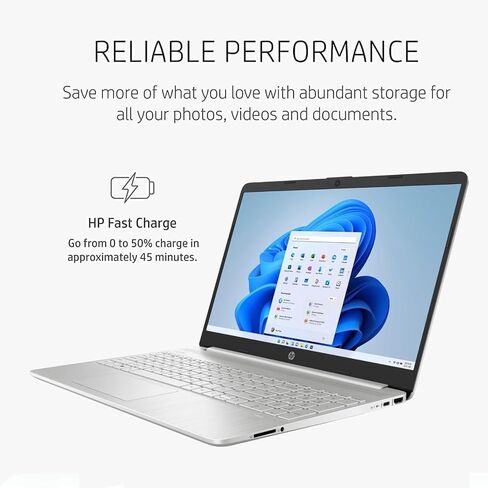 HP 2021 Pavilion Laptop, 15-inch Laptop, AMD Ryzen 7 5700U (>i7-1165G7), 32GB RAM, 1TB SSD, AMD Radeon Graphics, 15.6" Full HD, B&O Audio, WiFi 6, Bluetooth, Webcam with JAWFOAL in Kuwait