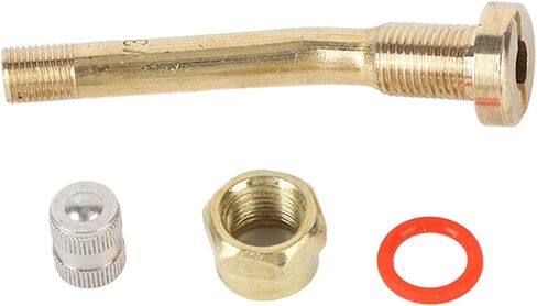 20Pcs Tire Valve Stem, Tire Valve Extension Valve Stem, Copper Long Service Life Excellent Sealing Wide Compatibility Tire Valve Extension Adapter(V3-20-4) in Saudi Arabia