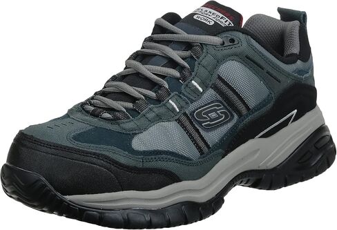 Skechers Men's Work Relaxed Fit Soft Stride Grinnel Comp, Brown/Black - 8 E US in Saudi Arabia