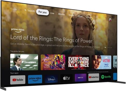 Sony XR55A95K 55 inch BRAVIA XR A95K 4K HDR OLED TV with Smart Google TV 2022 Model Bundle with Premium 2 YR CPS Enhanced Protection Pack in Saudi Arabia