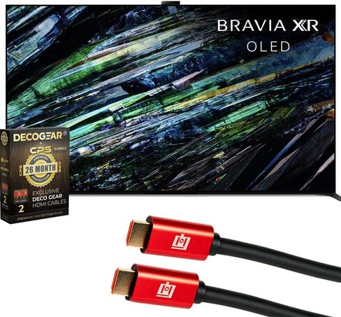 Sony XR55A95K 55 inch BRAVIA XR A95K 4K HDR OLED TV with Smart Google TV 2022 Model Bundle with Premium 2 YR CPS Enhanced Protection Pack in Saudi Arabia