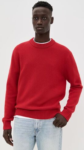 Madewell Men's Moro Wool Cashmere Crewneck Sweater in Saudi Arabia