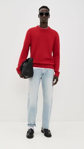 Madewell Men's Moro Wool Cashmere Crewneck Sweater in Saudi Arabia