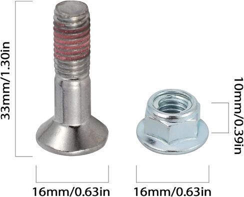 مسامير ضرس المكسرات مجموعة 6pcs m8 ل yz yzf kxf kxf rm rmz دراجة نارية موتوكروس دراجة الحفرة in Kuwait