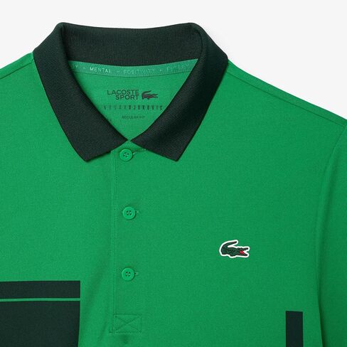 Lacoste Men's Sport العادية Fit Tennis X Novak Djokovic Polo Shirt in Saudi Arabia