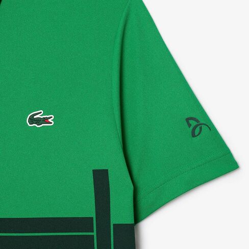 Lacoste Men's Sport العادية Fit Tennis X Novak Djokovic Polo Shirt in Saudi Arabia