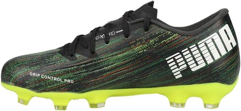PUMA Kids Boys Ultra 2.2 Firm GroundAg Soccer Cleats - Black in Saudi Arabia
