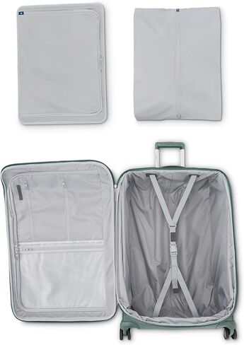 Samsonite Elevation بالإضافة إلى 22 بوصة محمولة - أمتعة الدوار Softside القابلة للتوسيع - منتصف الليل الأزرق in Kuwait