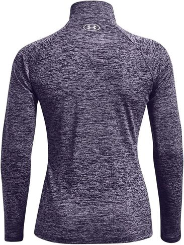 كنزة صوفية نسائية بأكمام طويلة وسحاب من Under Armour Tech Twist ½ in Kuwait