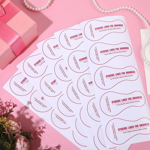 100 PCS واقي صحية Thong بطانات النساء واضحة اللباس الداخلي شرائط ملصقات حاول على ملصقات للسباحة بيكيني in Saudi Arabia