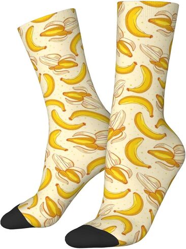 Funny Cool Athletic Sport Novelty Socks Casual Crazy Dress Crew Socks Unisex Gifts For Women Men in Saudi Arabia