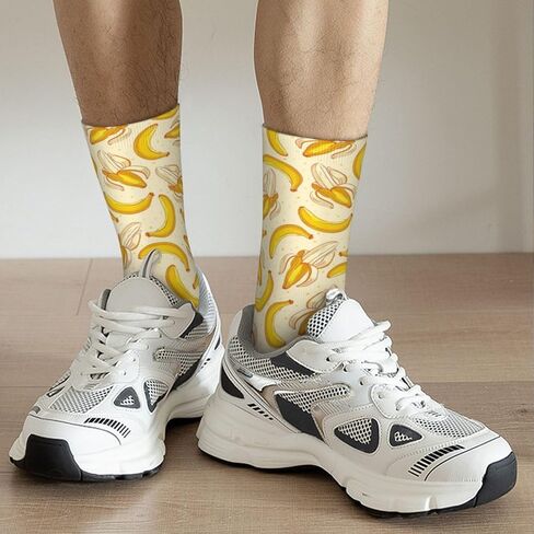 Funny Cool Athletic Sport Novelty Socks Casual Crazy Dress Crew Socks Unisex Gifts For Women Men in Saudi Arabia