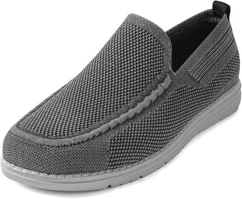 1TAZERO Mens Wide Width Slip On Shoes with Arch Support Insoles Men Lightweight Casual Loafer for Elderly & Wide Feet Plantar Fasciitis Walking Shoes in Saudi Arabia