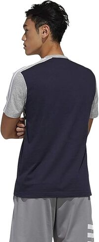 adidas Mens Essential Colorblock Tee in Saudi Arabia