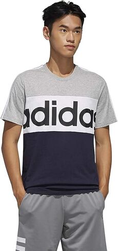 adidas Mens Essential Colorblock Tee in Saudi Arabia