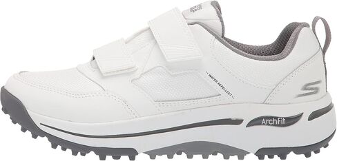 Skechers Men's Front Nine Golf Shoe, White Navy, 10 in Saudi Arabia