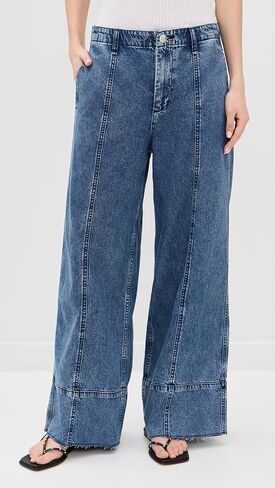 rag & bone Women's Featherweight Arianna Cropped Palazzo in Saudi Arabia
