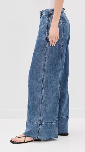 rag & bone Women's Featherweight Arianna Cropped Palazzo in Saudi Arabia