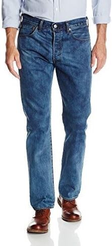 Levi's Men's 501 Original Fit Jean Pants, -Two Face, 32W x 32L in Saudi Arabia