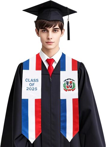 فئة 2025 التخرج سرق Sash & Flag التخرج الكلاسيكي سرق لمدرسة الثانوية والكليات والجامعة خريجي الجامعة in Kuwait