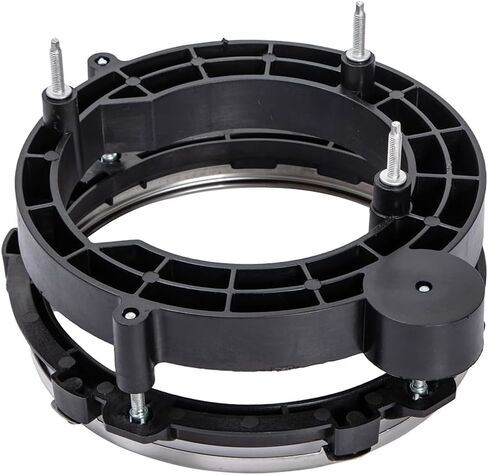 Hy-Led 1set 110383 110384 Bucket Bucket Meadlight Fracket متوافق مع 1997 1998 1999 2000 2001 2002 2003 2004 2005 2006 97-06 Wrangler Blastic Black in Kuwait