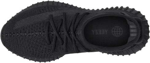 adidas Mens Yeezy Boost 350 V2 GX3791 Mono Cinder - Size 5.5 Black/Black/Black in Saudi Arabia