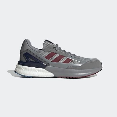 adidas Men's Nebzed Super Running Shoe, Grey Three/Shadow Red/Legend Ink, 12 in Saudi Arabia