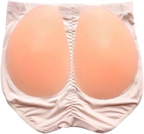 Eforcase Women Butt Lifting Shapewear Padded Underwear Hip Enhancer Control Panties Removable Silicone Pad Fake Buttock Brief in Saudi Arabia