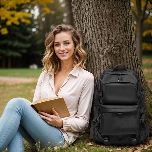 حقيبة ظهر محمول 17 بوصة للرجال للنساء ، 28L على حقيبة محمولة على ظهر الطائرة المقاومة للماء ، حقيبة أعمال عمل في السفر ، الأخضر in Kuwait